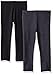 Gerber Graduates Baby Girls' 2 Pack Leggings, Black/Denim, 18 Months