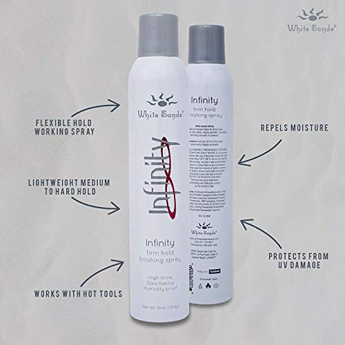 White Sands Infinity Hair Spray 2 Pack Flexible Firm Hold