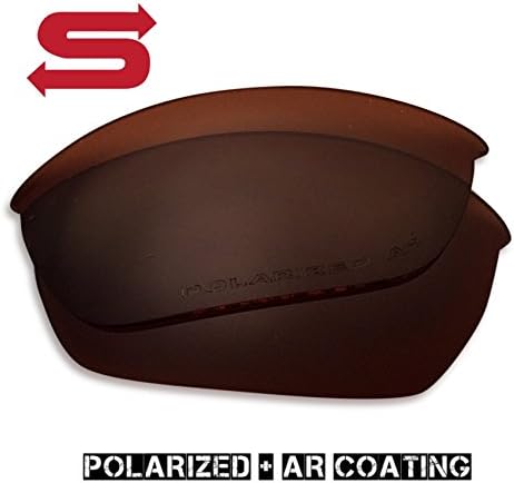BROWN Oakley Half Jacket 2.0 Lenses POLARIZED by Lens Swap. GREAT QUALITY &amp; FITS PERFECTLY. Oakley Half Jacket 2.0 Replacement Lenses.