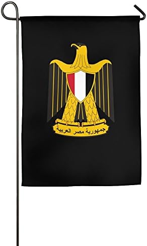 JQKQQKJZL Coat Of Arms Of Egypt Family Garden House Home Demonstration Competition Flag 1218inch