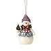 Enesco 4058831 Mini Snowman with Pinecone Ornament, Multicolor