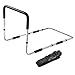 AW Medical Supply Bed Rail Handle Adjustable Height Bed Assist Bar Grab Bar Safety Hand Rail with Safety Strap