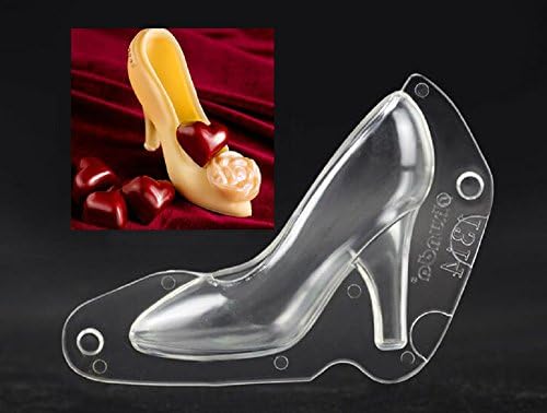 High Heel Shoe 3D Chocolate Mold DIY Craft (Clear / PC) Small Size
