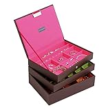 Stackers Choc Brown Classic Jewelry Box - Set of 3