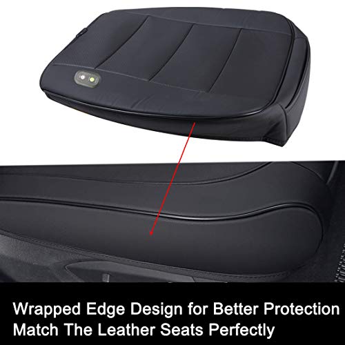 Big Hippo Heated Car Seat Cushion-Universal 12V Car 24V Truck Front Seat Heating Seat Covers Pad Protector with Temperature Controller and DC Charger for Car Interior,Home,Office Chair(1 PC) - Thumbnail 3
