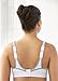 Glamorise Women's Plus Size Full Figure High Impact Wonderwire Sports Bra #9066, White/Grey, 38DD