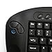 Wireless Trackball Keyboard, Oley 2.4 GHz 2in1 Wireless Mouse Keyboard Computer TV Box Remote Control Support PC/Xbox 360/PS3/HTPC/IPTV/MAC with Trackball