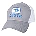 Costa XL Trucker Hat, Stretch Marlin, Gray + White