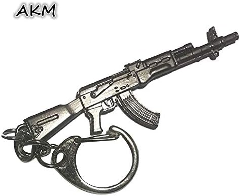 Metal Keychain AKM Iron Key Ring Pendant