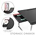 Cooper Table Mate [Folding Laptop Desk for Bed & Sofa] Couch Table, Bed Desk for Laptop, Writing, Study, Eating | Storage, Reading Stand (Black Onyx)thumb 3