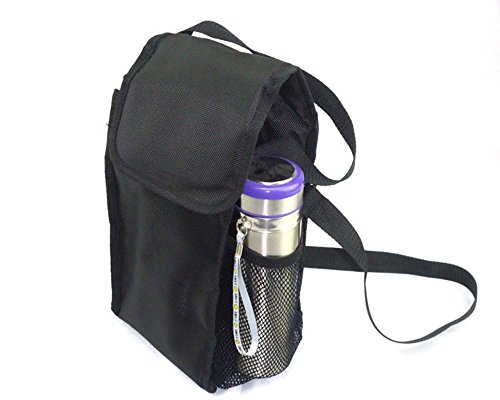 GTI Reusable Travel Picnic Lunch Bento Box Tote Insulated Cooler Carry
Bag with Adjustable Strap, Black, Large GTI Reusable Travel Picnic Lunch Bento Box Tote Insulated Cooler Carry
Bag with Adjustable Strap, Black, Large