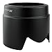 JJC Professional LH74T Black Tulip Flower Lens Hood Compatible with Canon 70-200mm F 4 Lens Replaces Canon ET-74 ET74