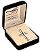 Heartland Store Classic High Polish Cross Sterling Silver Pendant for Men - Pendant Only| USA Made