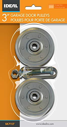 Ideal Security SK7117 Garage Door Fork and Bolts 3 inch Pulleys, 2 Piece - Thumbnail 3