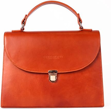 Cincinati Women's Brown Tote Handbag w/ Lots of Space, Chic Style for the Office