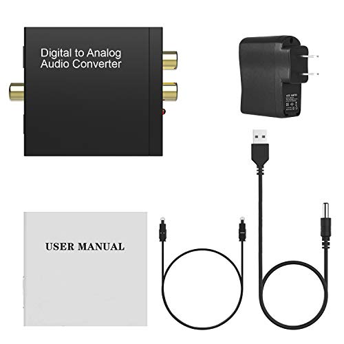 6 Digital+Converter+Coaxial+Optical+Convert