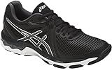 ASICS Women's Gel-Netburner Ballistic Volleyball Shoe, Black/Dark Grey/White, 7.5 Medium US