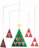 Flensted Mobiles Prismas Hanging Mobile - 14 Inches - Steel