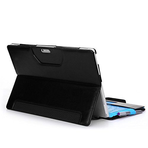 Exact Microsoft Surface Pro 3 Case [SUITE Series] Slim PU Leather