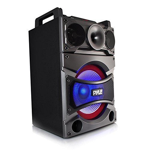Pyle-PSUFM1238BT-Bluetooth-PA-Loudspeaker-Karaoke-Entertainment-System-Wireless-Mic