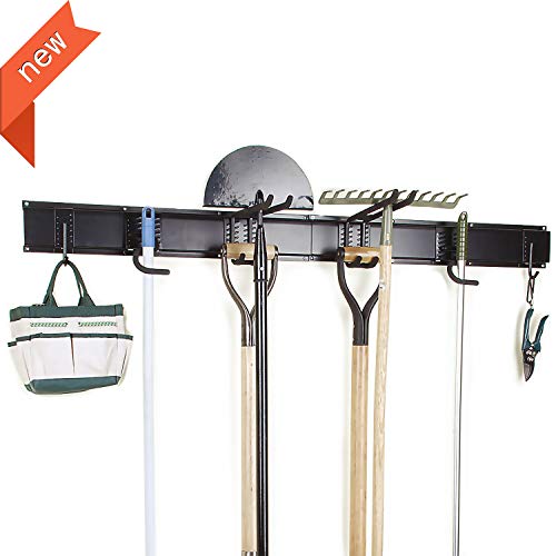 Ultrawall 8PC Garage Organizer, Garage Storage System with Hooks, Tool Organizer Holder Hanger