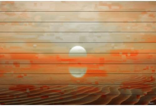 Parvez Taj Smara Art Print on White Pine Wood, 40 x 60