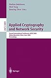 Image de Applied Cryptography and Network Security: Second International Conference, ACNS 2004, Yellow Mountain, China, June 8-11, 2004. Proceedings (Lecture N
