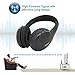 Pyle Stereo Wireless Over Ear Headphones-Hi-fi Headphone Professional Black Monitor Headset with 30m Range,Noise Isolation Padding,Microphone-TV,Computer,Gaming Console iPod Phone-Pyle Home PHPW5