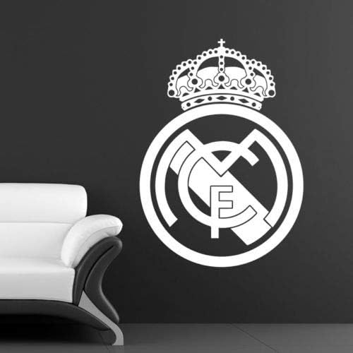 Utopiashi Pelota de Futbol Football Club Real Madrid Logo Vinyl ...