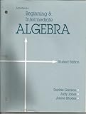 Activities Manual, Student Edition for Garrison/Jones/Rhodes' Beginning and Intermediate Algebra, Garrison, 053435355X