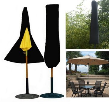 Tle - Tent & Tent Accessories - Outdoor Yard Garden Umbrella Parasol Cover Zipper Waterproof Covert Garden Garden Parasol Zip - 1PCs
