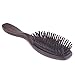 Breezelike Wood Hair Brush - Wooden Professional Detangling Massage Brush Handmade with Natural Ebony
