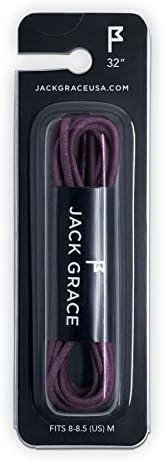 Jack Grace Innovator Shoelaces - Plum - 32 In. (Size 8 - 8.5)