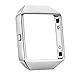 Kartice Compatible Fitbit Blaze Frame Housing Case Accessory,Fitbit Blaze Frames Housing Cable Fitbit Blaze Frame Set Metal Stainless Steel Frame Compatible Fibit Blaze Smart Watch-Silver