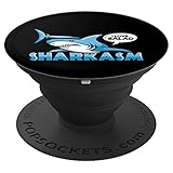 Funny Sharkasm Shark - PopSockets Grip and Stand