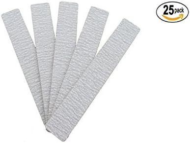 Professional Zebra Jumbo Square 80/80 Grit Made in Korea - 25 pieces, Nail buffer, nail block, nail shine, gently grind your nails, sanding paper, cushion file, professional, pedicure, manicure, salon, buffing, emery, cushion
