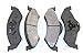 Prime Choice Auto Parts SMK820 New Front Semi Metallic Brake Pad Set