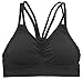 AKAMC Women's Removable Padded Strappy Sports Bra Yoga Tops Activewear for Women