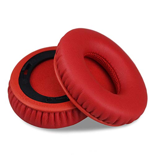 Earpad for Beats by Dr. Dre Solo HD On-Ear Headphone, Replacement Ear Pad/Ear Cushion/Ear Cups/Ear Cover/Earpads Repair Parts for Monster Beats by Dr.Dre Solo HD Headset,Red - Thumbnail 3
