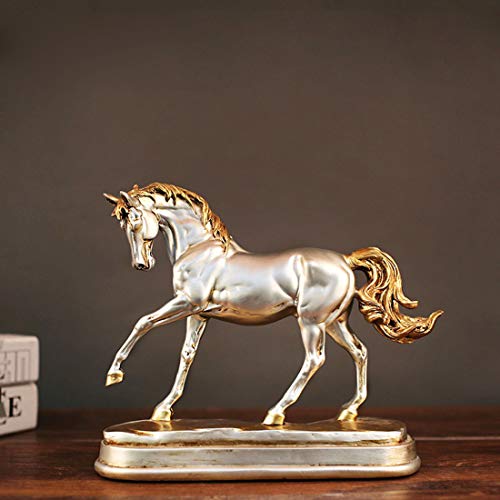 better us Chinese Feng Shui Horse Statue Sculpture Home Office Decoration Tabletop Decor Ornaments for Wealth and Success Good Lucky Gifts