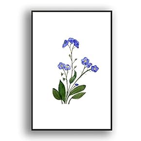 Framed Canvas Wall Art for Living Room, Bedroom Leaves Canvas Prints for Modern Home Decoration Ready to Hang - 16"x24" inches