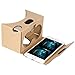 Google Cardboard v2 by IHUAQI 2 Pack with Headstrap Fully Assembled Compatible with Android and iPhone Up to 6inch Including Comfortable Nose Foam and Forehead Pad