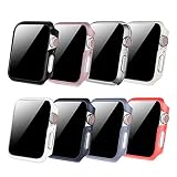 Fintie [8 Color Pack] for Apple Watch Series 5 / Series 4 Case 44mm, Slim Lightweight Hard Protective Bumper Cover for iWatch Series 5 4