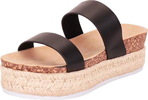 sandals with two straps across
