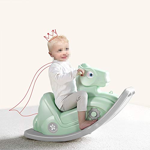 image for Ybriefbag-Toys Rocking Horse Ride On Kid Ride On Toy for Girl& Boy Inf
