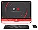 HP ENVY Beats 23-n022 23 Inch All-in-One Desktop (Intel Core i7-4765T/ 8GB/ 1T + 8GB Hybrid HDD/ 1920x1080 Touchscreen/ Beats Audio with quad speakers and quad subwoofers/ Windows 8.1/ Red Color)
