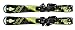 Lucky Bums Kids Beginner Snow Skis, Green, 70 cm