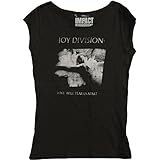 Joy Division Love Will Tear Us Apart Print Junior's Fitted Cut Tee Shirt