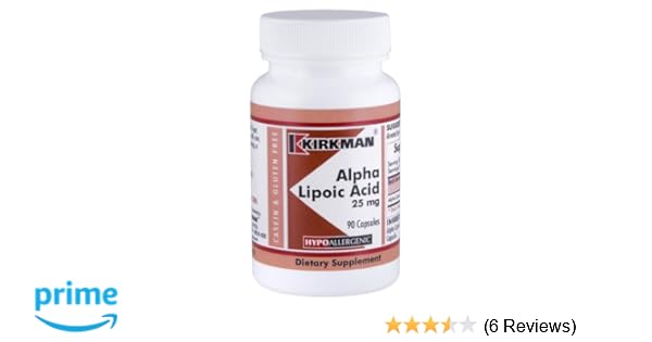 Amazon.com: Alpha Lipoic Acid 25 mg Capsules - Hypo - 90 ct: Health & Personal Care