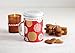 Thymes – Fragrant Gingerbread Wax Candle in Decorated Tin Shaker, 50-Hour Burn Time – 7.5 Ounces